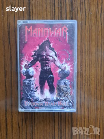 Оригинална касета Manowar, снимка 1 - Аудио касети - 48455391