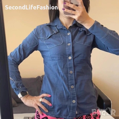 G-star Raw дамска риза размер S, снимка 8 - Ризи - 53958928