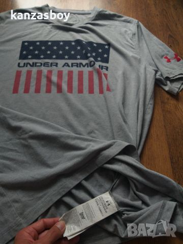 under armour - страхотна мъжка тениска Л, снимка 6 - Тениски - 45512758