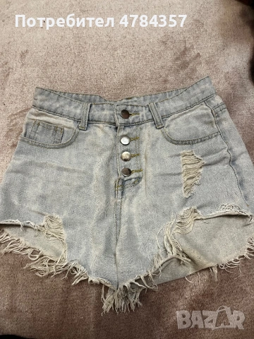 Дамски къси дънки