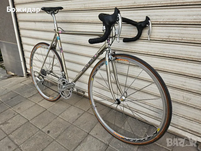 Ретро шосеен велосипед ProBike 56cm. Full Campagnolo, снимка 3 - Велосипеди - 47106619