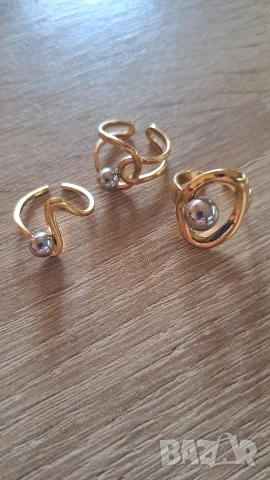 Бижута стомана, снимка 3 - Бижутерийни комплекти - 54177490