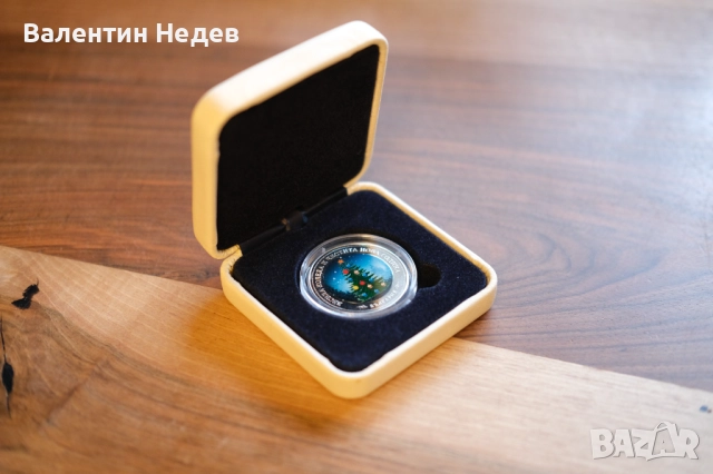 Коледни сребърни монети, подарък който остава! , снимка 10 - Други стоки за дома - 52667247