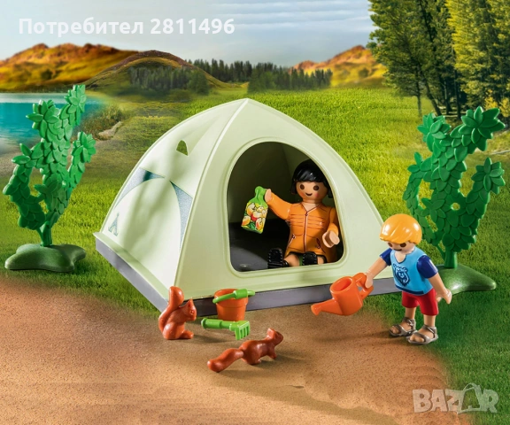 Playmobil - Къмпинг, снимка 3 - Конструктори - 53029348
