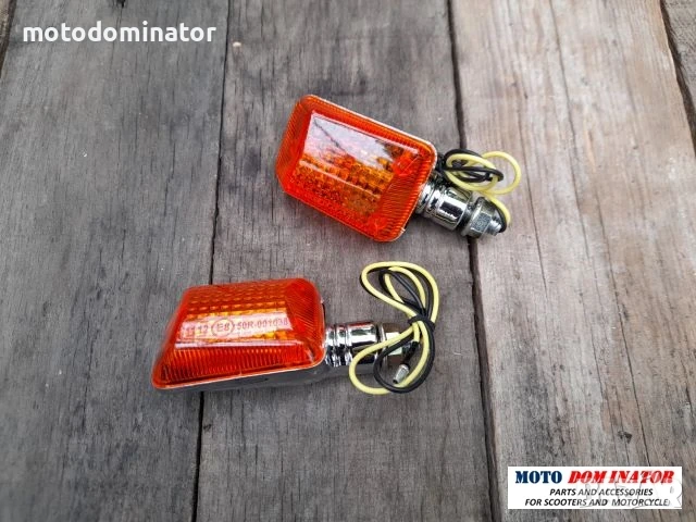 Универсални мигачи - Chrome, снимка 2 - Аксесоари и консумативи - 50450717