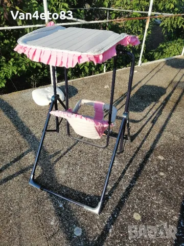 Бебешка градинска люлка, снимка 5 - Градински мебели, декорация  - 50007764