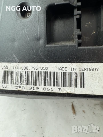 Табло Километраж за VW Passat 4 бензин, 3B0 919 861 B,  3B0919861B, 110.008.793/010, снимка 7 - Части - 51395825