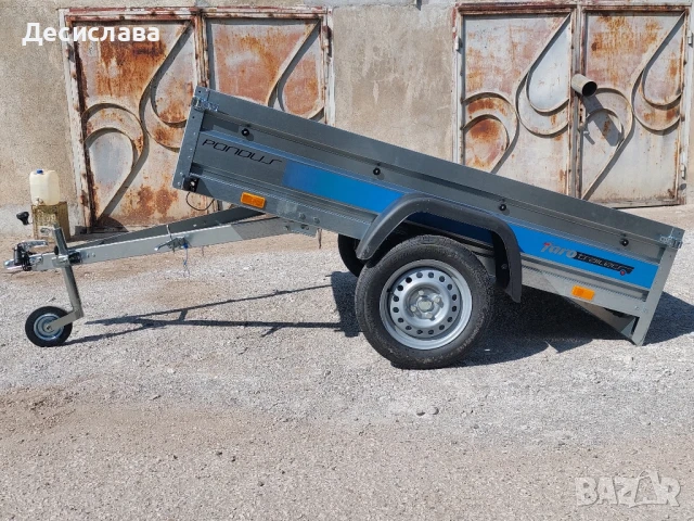 Самосвално ремарке 205х125 , снимка 2 - Ремаркета - 50732697