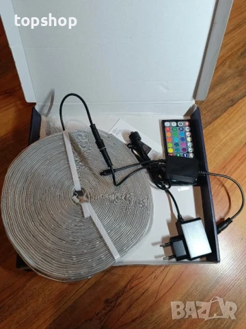 AILBTON 200 фута външни LED ленти, водоустойчиви, IP68 външни LED ленти, водоустойчиви с Bluetooth.., снимка 12 - Лед осветление - 50575463