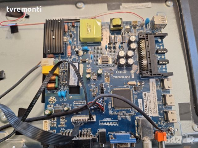 MAIN BOARD ,CV9203H-Q42 for ,OKEANIC DBV-PT1320083HCA for 32inc DISPLAY A320SD5G22, снимка 1 - Части и Платки - 46779222