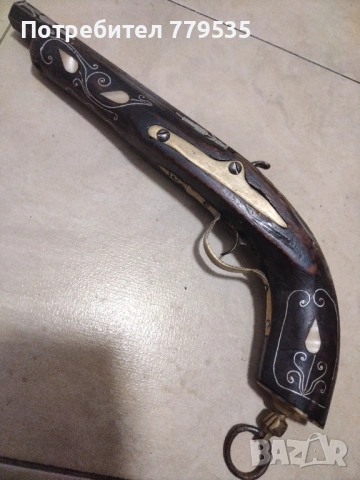 СТАР КАПСУЛЕН ПИЩОВ, снимка 2 - Антикварни и старинни предмети - 53474348