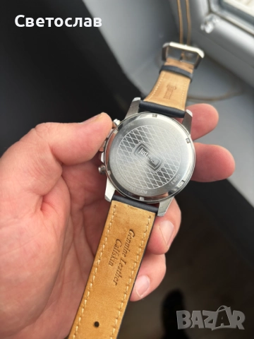 Марков часовник Roberto Cavalli модел:Just Cavalli – запазен, с кожена каишка, снимка 3 - Мъжки - 52710216