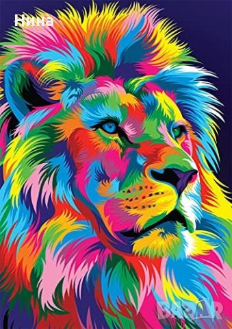 Пъзел Majestic Lion, от Buffalo, 1000 части, снимка 2 - Игри и пъзели - 45197941