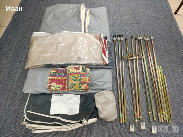 Форселт за каравана NR Sterling Burgundy. Размер: (899-930cм) земя-земя + опция за анекс, снимка 3 - Палатки - 51855972