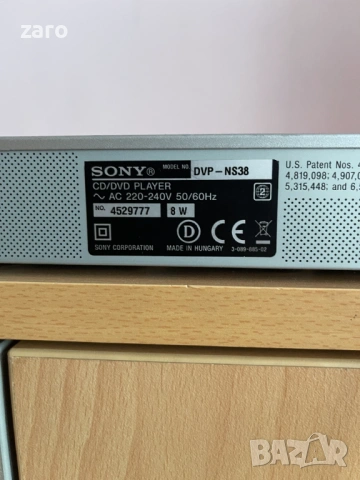CD/ DVD плеър Sony DVP-NS38, снимка 7 - Аудиосистеми - 53901180