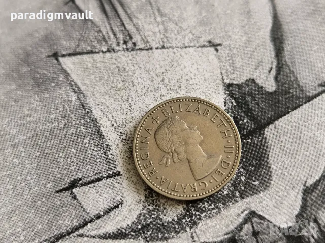 Монета - Великобритания - 1 шилинг | 1954г., снимка 2 - Нумизматика и бонистика - 50240504