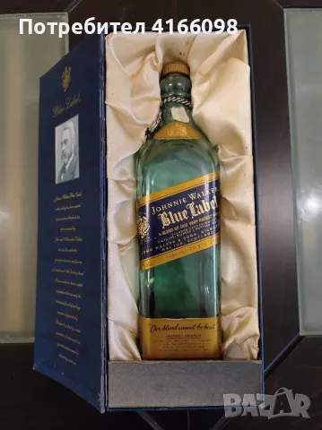 Бутилка Johnnie Walker Blue Label, снимка 1 - Колекции - 46847813