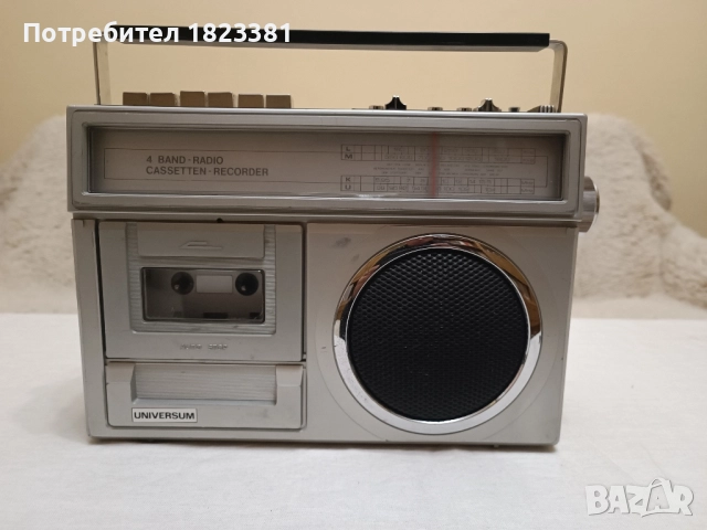 Касетофон Universum, снимка 2 - Радиокасетофони, транзистори - 52445895