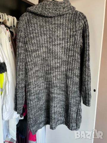 H&M Дамски дълъг пуловер / рокля, S-M, снимка 3 - Блузи с дълъг ръкав и пуловери - 45717439