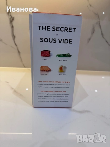 ANOVA Sous Vide кухненско устройство, снимка 3 - Уреди за готвене на пара - 53487130
