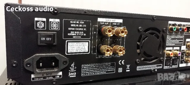 HARMAN KARDON BDS 270 2.1 с дистанционно , снимка 5 - Ресийвъри, усилватели, смесителни пултове - 49678992
