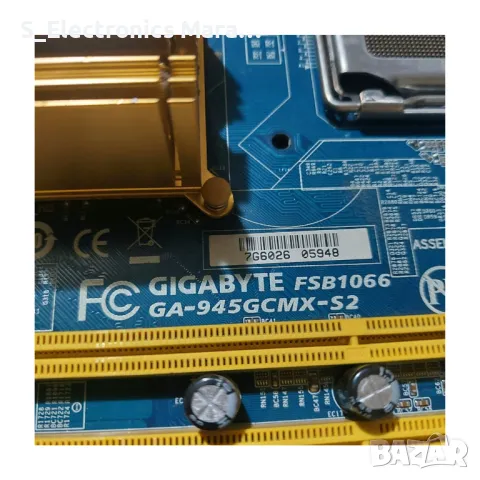 Gigabyte GA-945GCMX-S2 дънна платка , снимка 2 - Дънни платки - 47923379