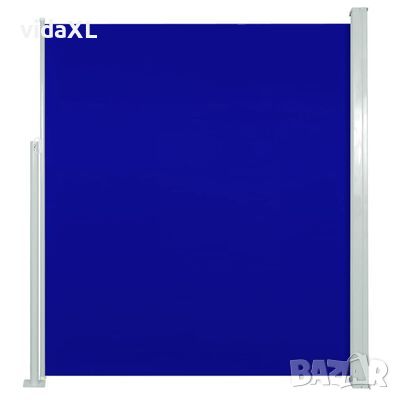 vidaXL Странична тента за вътрешен двор/тераса, 160x300 см, синя（SKU:41045, снимка 1 - Градински мебели, декорация  - 46309634