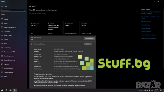 Acer Chromebox CXI2, снимка 6 - За дома - 51733757