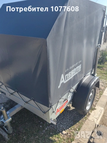 Регистрирано туристическо алуминиево ремарке Anssems