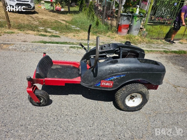 ТРАКТОРНА КОСАЧКА TORO TIMECUTTER/ХИДРОСТАТИЧНИ СКОРОСТИ. 0. ГРАДУС НА ЗАВИВАНЕ , снимка 4 - Градинска техника - 51197189