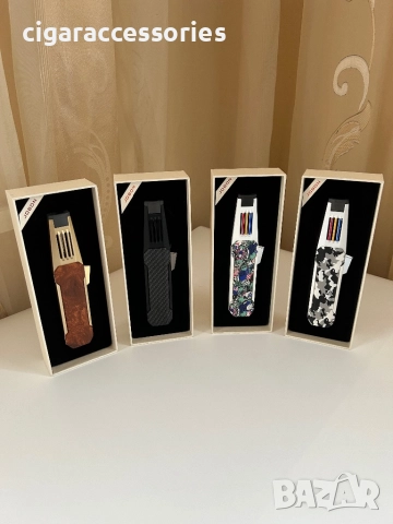 Запалка за пури JOBON - Мощен джет пламък, 4 цвята