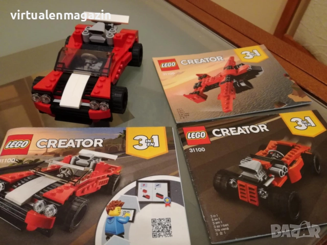 Конструктори Лего - модел LEGO Creator спортни автомобили, снимка 18 - Конструктори - 39227129