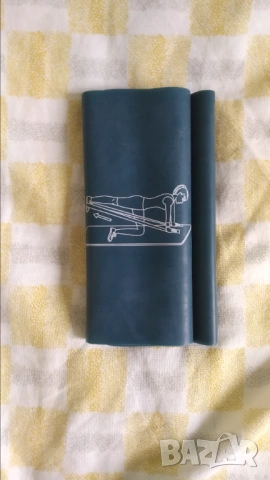 Фитнес лента с инструкции на нея и раковина за масажи, снимка 3 - Фитнес уреди - 54213691