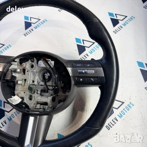 56100DF540NNB кожен мултифункционален волан с пера от Hyundai Kona SX2 1.6 GDI Hybrid, двигател G4LL, снимка 3 - Части - 54073651