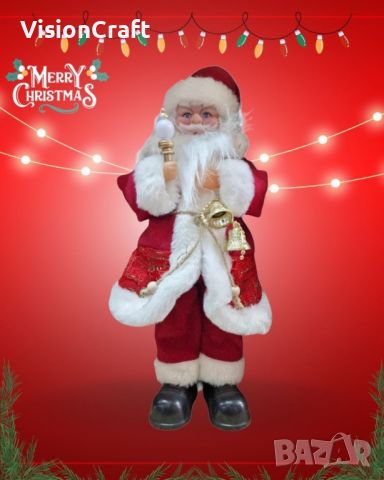 Декоративен Дядо Коледа , снимка 1 - Статуетки - 45080153
