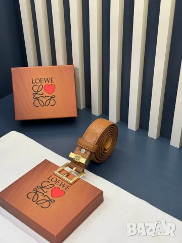 колани от естествена кожа в кутия loewe, снимка 12 - Колани - 50422852