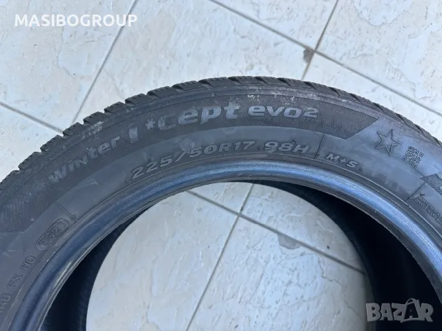 Гума зимна гуми за 225/50/17” HANKOOK Winter I*cept evo 2, снимка 5 - Гуми и джанти - 48681244