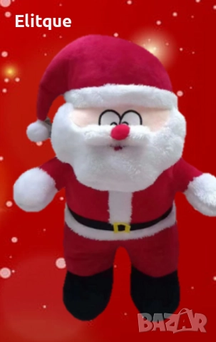 Плюшена играчка Дядо Коледа – 35 см, снимка 2 - Плюшени играчки - 52786868