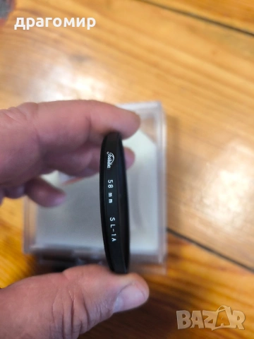 Toshiba 58 mm SL-1A филтър за обектив , снимка 2 - Обективи и филтри - 54026528