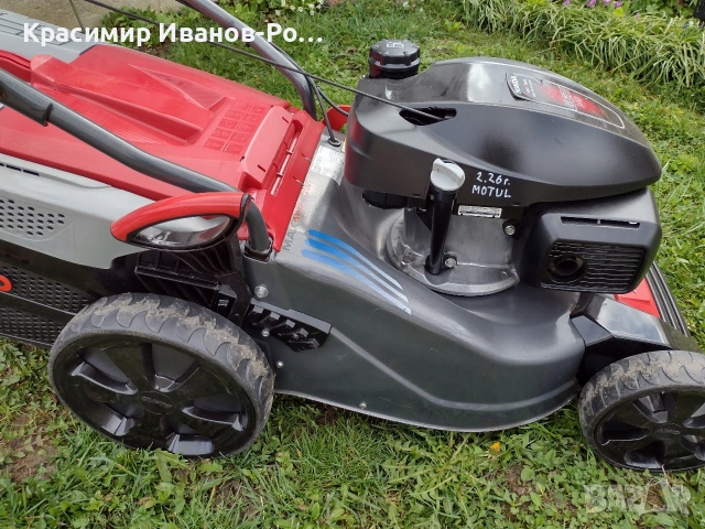 HONDA AL-KO Бензинова самоходна косачка Хонда, снимка 4 - Градинска техника - 54003970