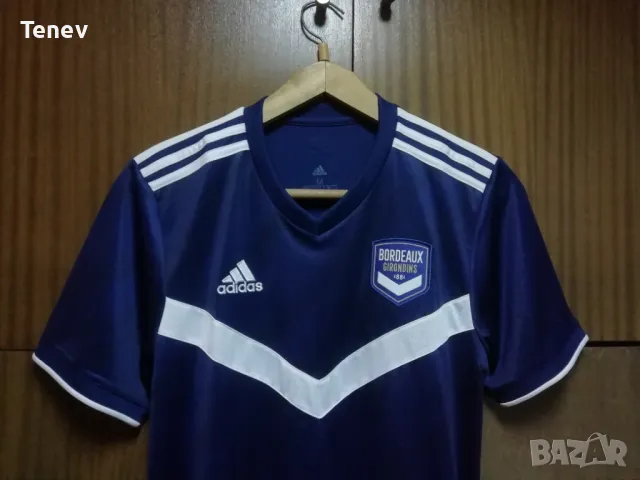 Girondins Bordeaux Adidas Нова Оригинална Тениска Фланелка Бордо M, снимка 4 - Тениски - 49579087