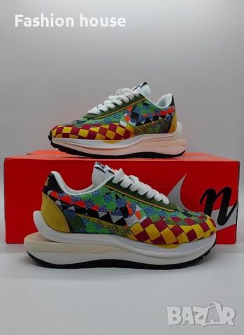 🤩🤩Nike VaporWaffle Woven🤩🤩 💎sacai Jean Paul Gaultier Green Gusto💎 , снимка 1 - Маратонки - 45889153