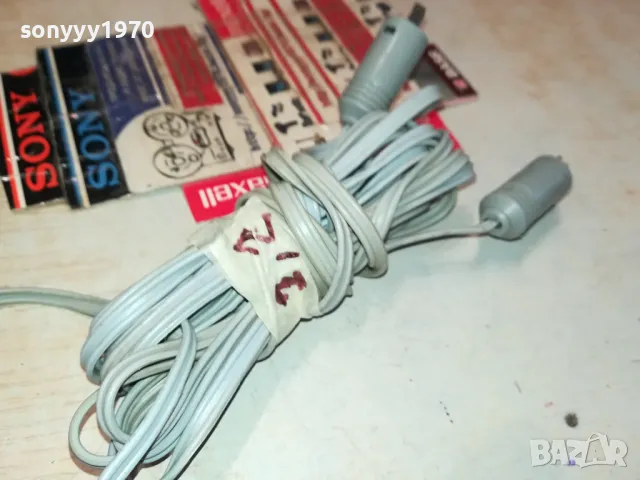 NATIONAL PANASONIC-КАБЕЛИ ЗА ТОНКОЛОНИ С РЕТРО БУКСИ 2Х2.2М 0104251200, снимка 10 - Тонколони - 49722227