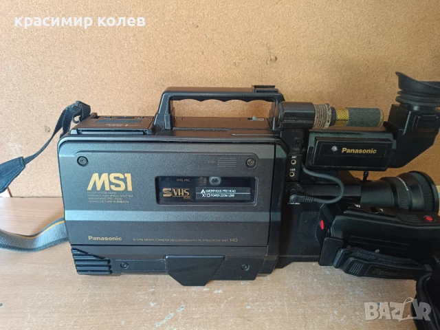видеокамера "PANASONIC MS1"/SVHS/, снимка 3 - Камери - 50535158