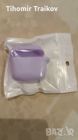 Силиконов чисто нов калъф за слушалки airpods 4 