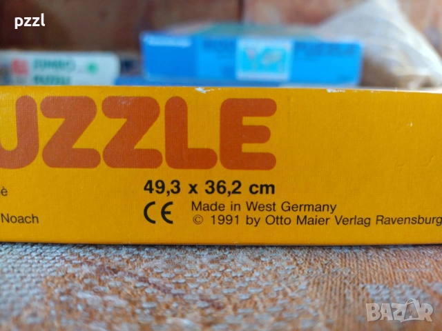 Пъзел "Ноевият ковчег” Ravensburger 1991г. 500 части, снимка 3 - Пъзели - 53698930