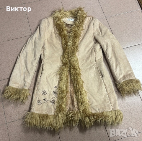 Дамско Палто с Пух