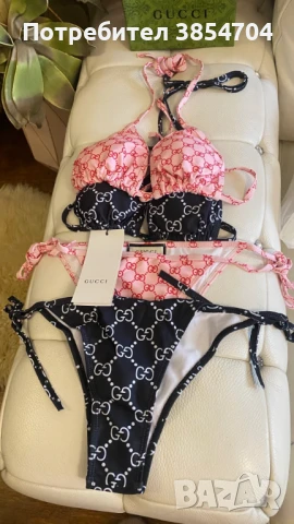 бански бикини S/M/L* Gucci TECHNICAL Bloom*thong, снимка 9 - Бански костюми - 51366287