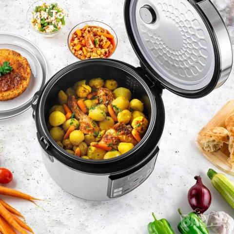 Електрически мултикукър MUHLER MLC-5020, 930W, 20 програми, снимка 3 - Съдове за готвене - 52971988