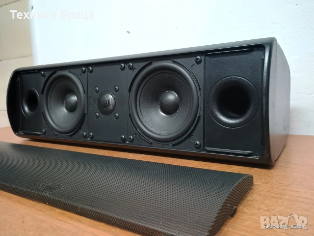 Център (централна тонколона) CANTON AV 700. Перфектна работа с високо качество. Изпращам видео. , снимка 4 - Тонколони - 54198782